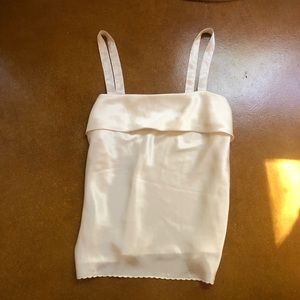 Silk tank top